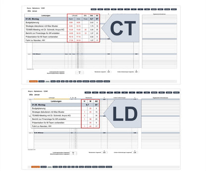 Servicekalender für Berater und Projektmanager